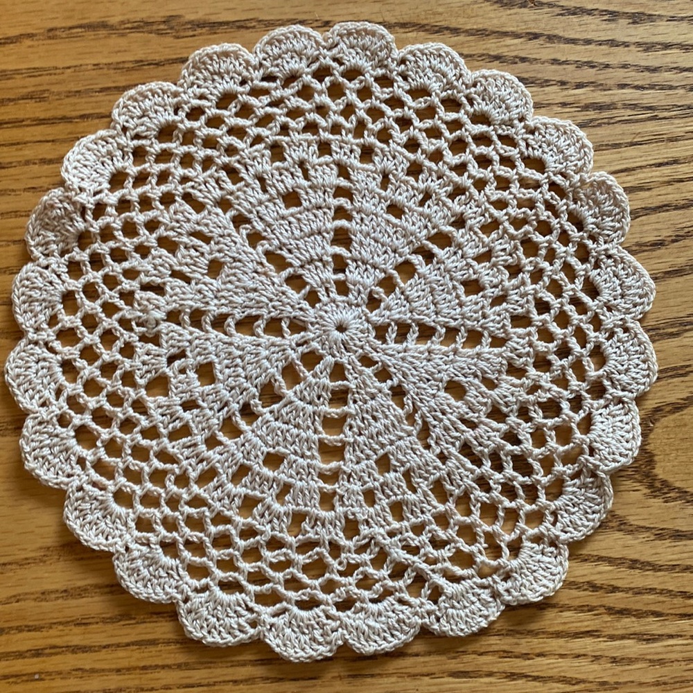 7.5” Vintage Doily